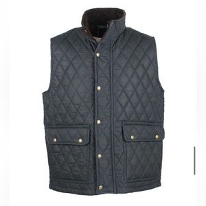 Oxford Blue Quilted Vest
